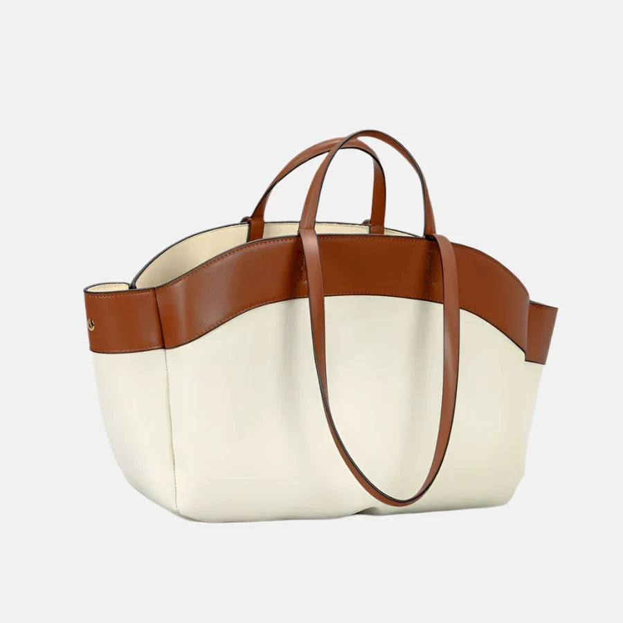 Bolsa Tote de Couro Cleo