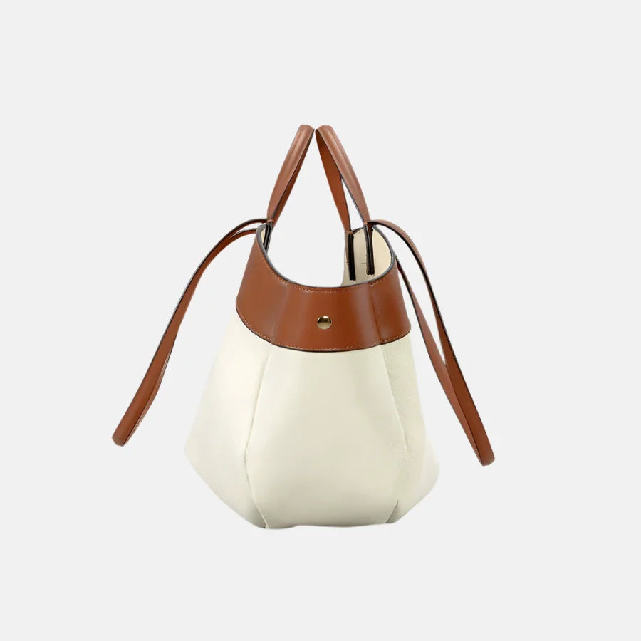 Bolsa Tote de Couro Cleo