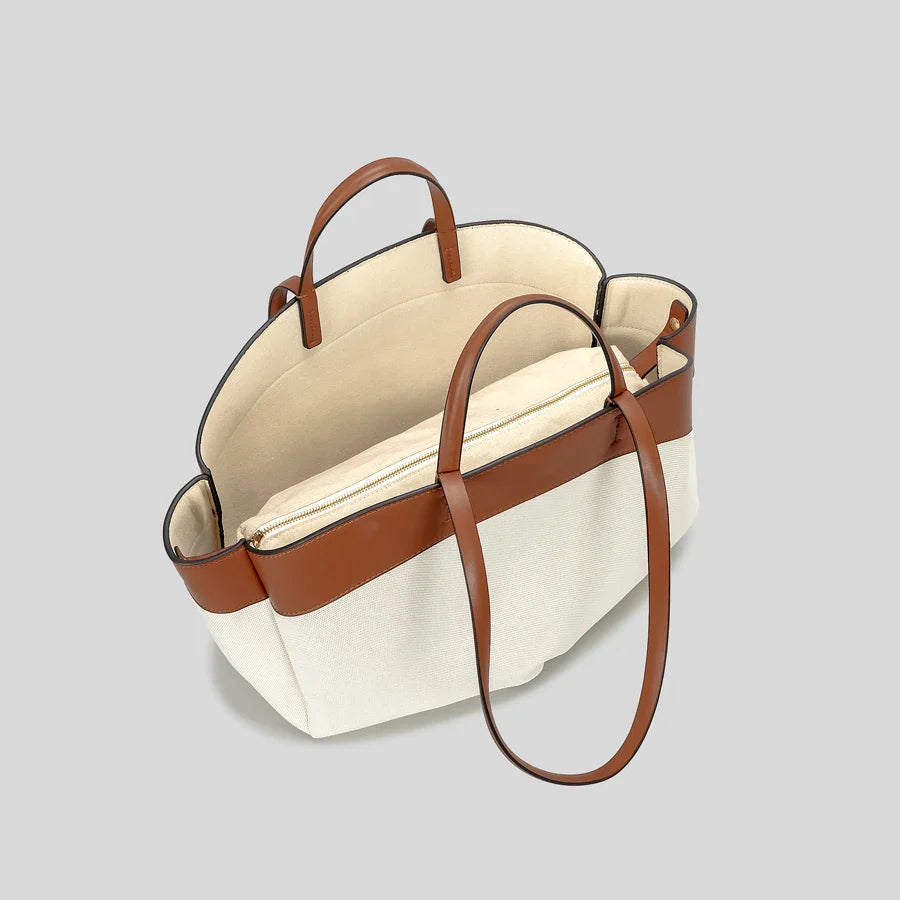 Bolsa Tote de Couro Cleo