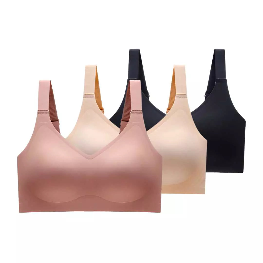 kit 3 Sutiãs Premium Reforçado de Alta Sustentação e Conforto
