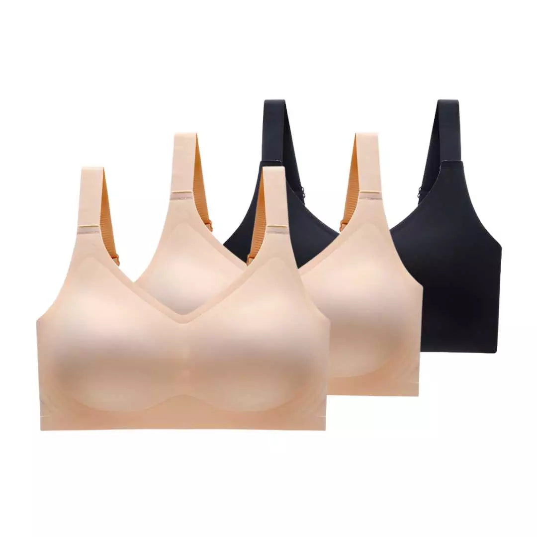kit 3 Sutiãs Premium Reforçado de Alta Sustentação e Conforto