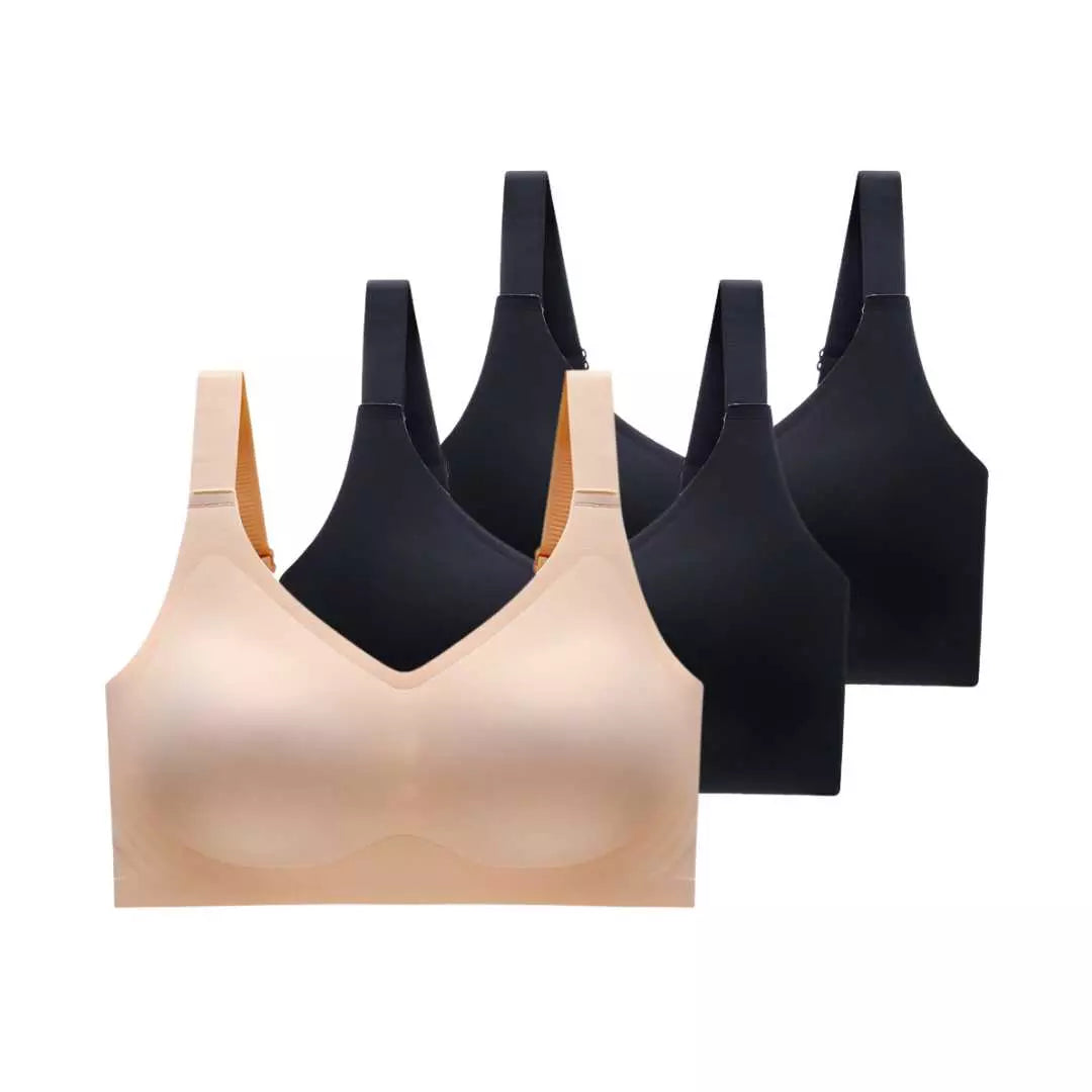kit 3 Sutiãs Premium Reforçado de Alta Sustentação e Conforto