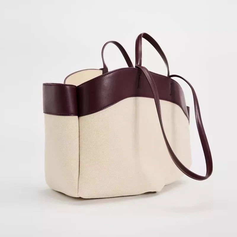 Bolsa Tote de Couro Cleo