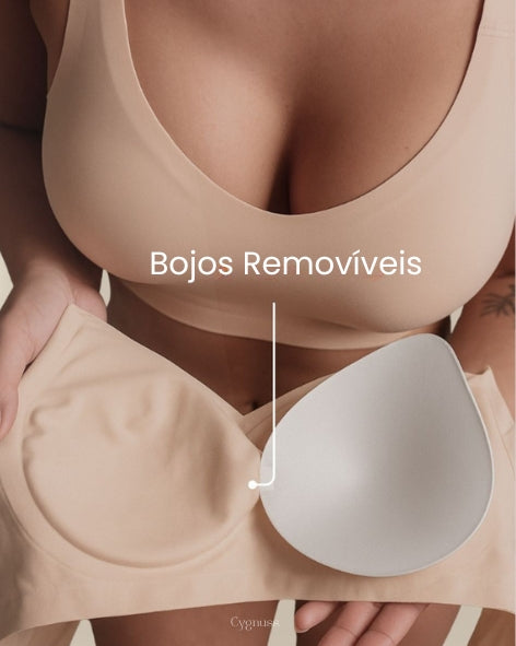 kit 3 Sutiãs Premium Reforçado de Alta Sustentação e Conforto
