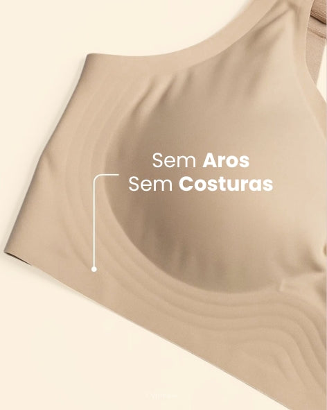 kit 3 Sutiãs Premium Reforçado de Alta Sustentação e Conforto