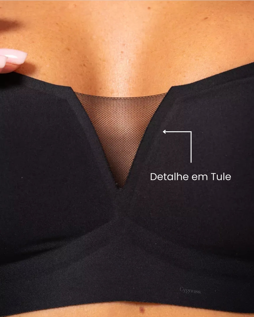 Sutiã Glamour Alça fina - Alças Finas e Aveludadas