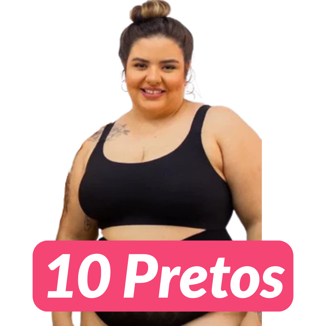 compre 5 e LEVE 10 Sutiãs Conforto Premium