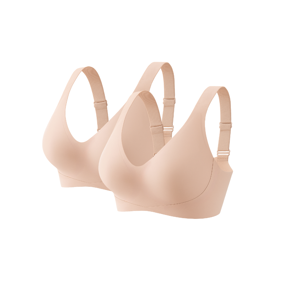 Kit 3 Sutiãs Curves Plus Size - Confortavel para Sustentação
