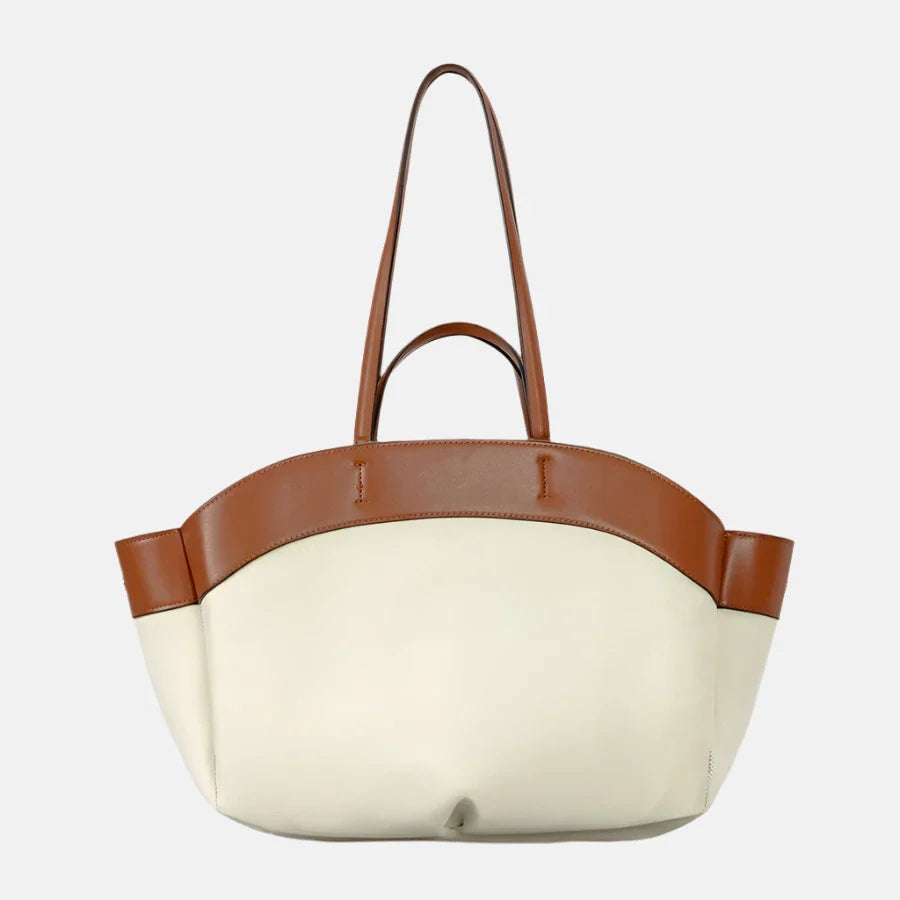 Bolsa Tote de Couro Cleo