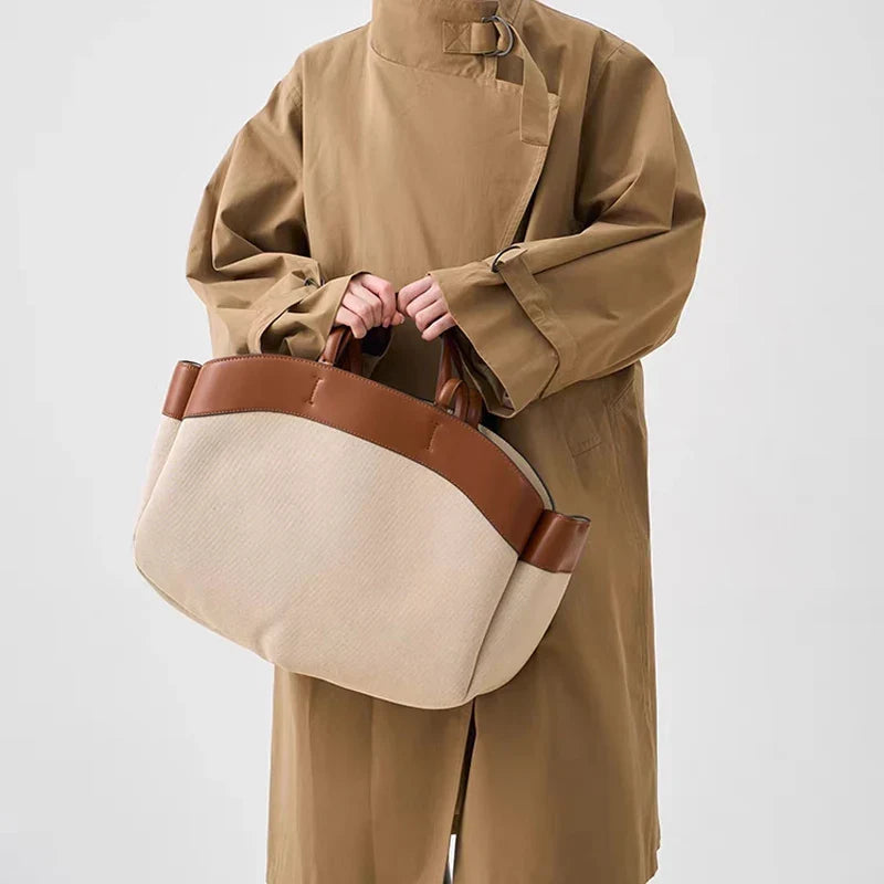Bolsa Tote de Couro Cleo