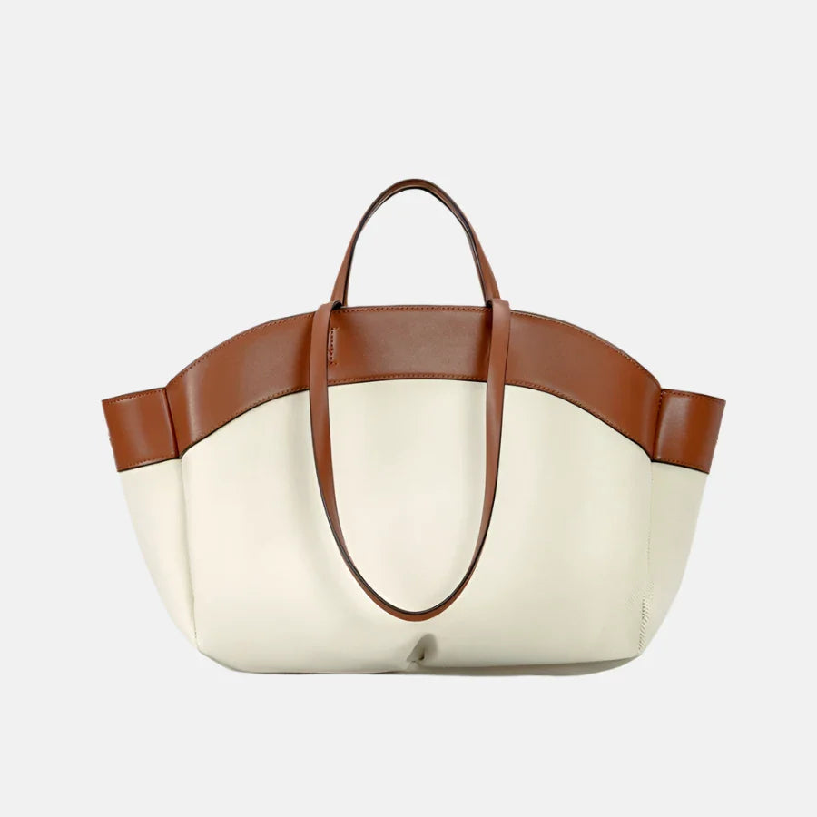 Bolsa Tote de Couro Cleo