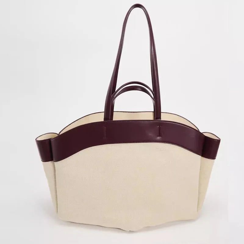 Bolsa Tote de Couro Cleo